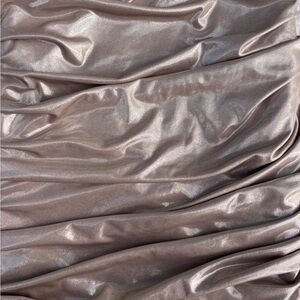 Zara Rose Taupe Satin-Look Lined Shell